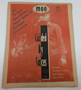 rare MOO COW/ MOO Magazine #8 Guided By Voices punk zine 1994 Dec - Picture 1 of 4