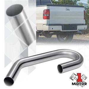 Manguera turbo tubo de escape de alto flujo de aire de acero dulce de 45 grados y curvas en U de 2,25" OD - Imagen 1 de 6