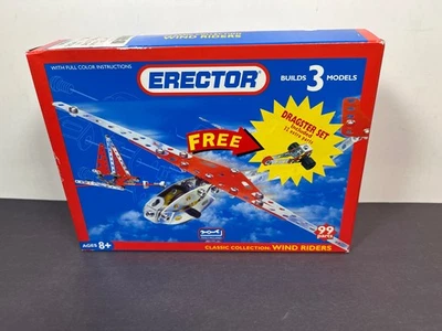 Meccano Erector Classic Collection WIND RIDERS Metal Construction Set 2940 - Image 1 of 4