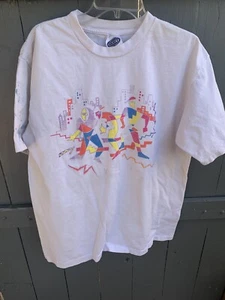 Vintage tshirt 90s XL Cityscape Artsy - Picture 1 of 9