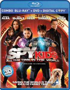 Spy Niños - All The Tiempo En Mundo (DVD + Blu- Nuevo Azul