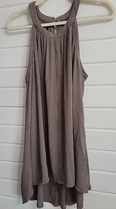 Torrid Neckholder-Tanktop Damen Übergröße Größe 0 hellbraun ärmellos Oberteil - Bild 1 von 6