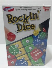 Rockin' Dice Rolling Board Game Fast Fun University Games Ligretto 100% Complete