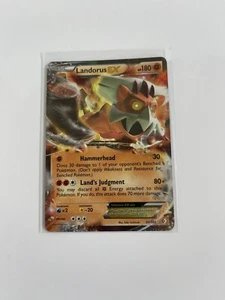 Pokemon TCG 1x LANDORUS EX - ULTRA RARE - BOUNDARIES CROSSED 89/149 LP - Picture 1 of 2