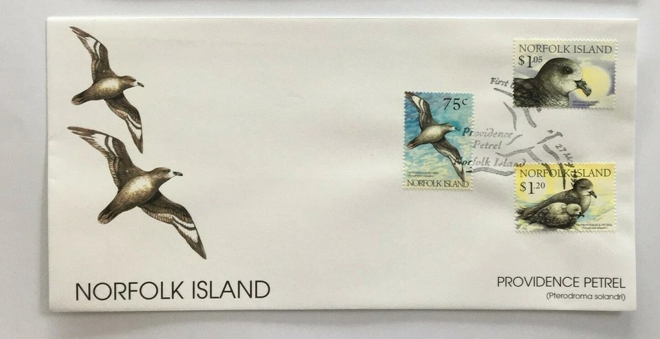 NIFD44) Norfolk Island 1999 Birds - Providence Petrel FDC Cubierta  Foto 1 de 1