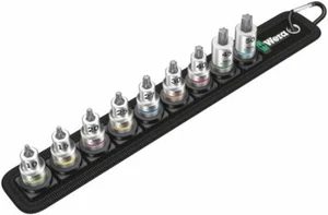 "Enchufes Wera 003972 BeltB3 3/8""Dr 9 piezas T10-T50 Torx función de sujeción - Imagen 1 de 4