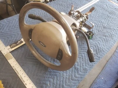 1999 - 2003 年福特 F150 XLT 转向柱、车轮、轴和秸秆原始设备制造商 #19CN — 第 1/4 张图片