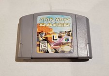 Star Wars Episode 1 Racer Nintendo 64 N64 Game Authentic Cartridge Only
