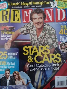 Remind,stars&cars Elvis tom selleck,plu 40 yrs. Of grease - Picture 1 of 1