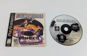 Crime Killer Sony PlayStation 1 PS1 Demo Disc with Sleeve Not For Resale - Picture 1 of 3