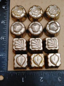 (12) VINTAGE CHOCOLATE MOLDS {#107} - Picture 1 of 6