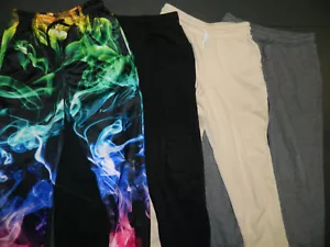 Boys Fleece Joggers/Jogging Bottoms Bundle Age 11/12 Years Slim Fit Used - Foto 1 di 12