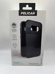 Pelican Voyager Series Case With Holster For Samsung Galaxy S8 ONLY - Black - Picture 1 of 6