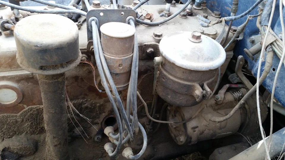 Camión Dodge 1948 1949 1950 1951 1952 1953 bote de filtro de aceite serie B 6 cilindros fabricante de equipos originales Foto 1 de 4