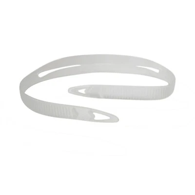 PROMATE Scuba Dive Snorkeling Mask Silicone Strap Replacement - Clear 5/8" Width Thin