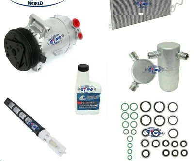 Kit de compresor y condensador de aire acondicionado para Chevrolet Cavalier Sunfire OEM CVC 67275 Foto 1 de 4
