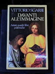 Vittorio Sgarbi - Davanti all'immagine - Artisti quadri libri polemiche... - Foto 1 di 1