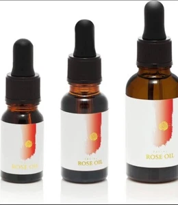 Rose Oil Otto For Face 30ml Set π Gift Incl 2 Rose Oil Perfumes 2ml - Picture 1 of 2