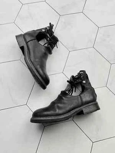 Diesel Botas de Cuero Vintage Con Cremallera Para Mujer Talla US 7 - Imagen 1 de 10