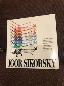 IGOR SIKORSKY LP 20th Annual Wright Brothers Memorial Dinner 1967, New, Sealed - Picture 1 of 5