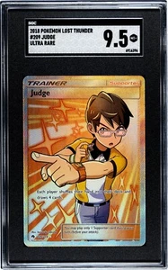 2018 Pokemon Sun & Moon Judge Lost Thunder 209/214 SGC 9.5 - Bild 1 von 2