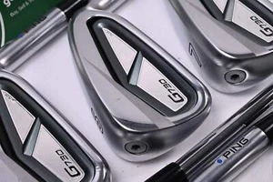 Ping G730 Irons / 5-PW+GW / Blue Dot / X-Flex Dynamic Gold Mid X100 115 Shafts - Picture 1 of 7