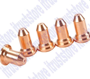 5 STCK ERSATZ KUPFER SCHWEISSEN SCHWEISSENDE 0,9 MM SPITZEN KOPF FÜR PLASMA SCHWEISSGERÄT SCHNEIDER - Bild 1 von 3