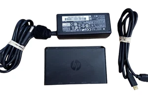 Gebraucht HP 3001pr USB 3.0 Port Replikator HDMI VGA USB3x2 ETHERNET - Bild 1 von 6
