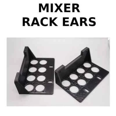 Rack Ears (2-Pack) for Behringer Digital Mixers XR16 XR18 SD18 Midas MR16 MR18 - Image 1 of 4