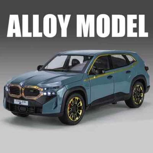 1:24 BMW XM Off-road SUV Car Models Alloy Diecast Toy Vehicle W/ Sound and Light - Picture 1 of 12