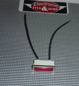 2330D1 CHICAGO MINIATURE LAMP NEON INDICATOR LIGHT RED 125VAC 1/3W 2WIRE - Picture 1 of 3