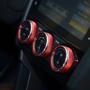For Subaru WRX/ WRX STI 2015-2021 Adjustment Knob Decor Red 3pcs Metal - Bild 1 von 7