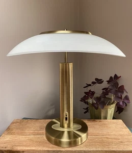 Postmodern Table Lamp Holtkotter Inspired Mushroom Art Deco MCM style 1990s - Picture 1 of 21