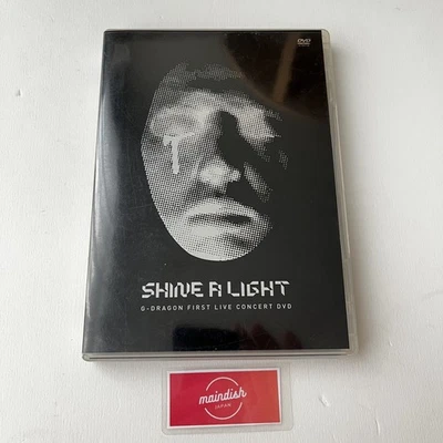 G-DRAGON FIRST LIVE CONCERT SHINE A LIGHT JAPAN DVD + Booklet + Sticker - Image 1 of 4