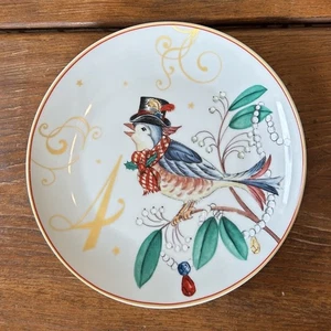 Williams Sonoma 12 Days Of Christmas Scrolls Replacement Plate Partridge 9" - Picture 1 of 2