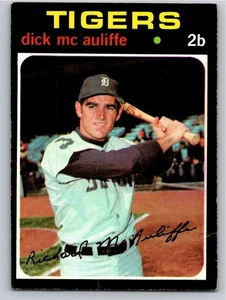 1971 Topps #3 Dick McAuliffe Detroit Tigers Free Shipping! - Picture 1 of 2