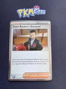 Juego de cartas coleccionables Pokémon Team Rocket’s Giovanni Destined Rivals 174/182 Cosmos Holo LP. - Imagen 1 de 3