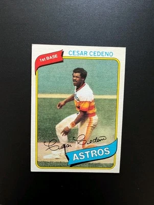 1980 Topps - Cesar Cedeno #370 - EX - Image 1 of 2