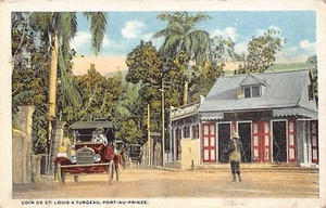 Haiti - PORT-AU-PRINCE - Corner of Saint-Louis in Turgeau - SEE SCANS FOR STATE - Picture 1 of 2