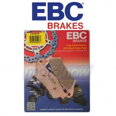 EBC Front R Series Long Life Sintered Brake Pads for 2005-2007 TM MX250F - jq - Image 1 of 4