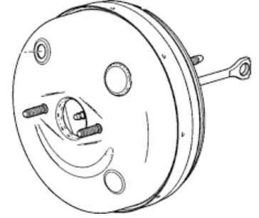 POWER BRAKE BOOSTER 20877277 2010-2011 GMC YUKON Foto 1 de 4