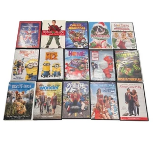 Family Holiday Movie DVD Collection Christmas Vacation Despicable Me Home Alone - Picture 1 of 10