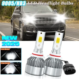 Kit de luces altas LED para Jeep Grand Cherokee 1999-2017 9005/HB3 - Imagen 1 de 11
