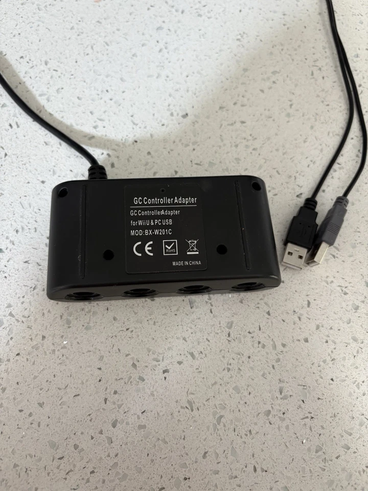 Adaptador controlador Game Cube para Wii U y PC (no funciona para interruptor)BXW201 C Foto 1 de 1