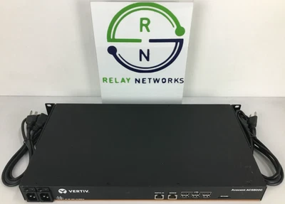 Avocent ACS8048DAC Vertiv ACS8000, 48-port Serial Console Server AC Power - Image 1 of 4
