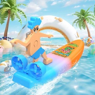 RC Boot Badewanne Spielzeug Boot Wasser Spielzeug Mini für Erwachsene Kinder - Bild 1 von 4