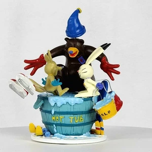 2002 Salt Lake Olympic Winter Games Hot Tubbing Mascots Figurine w/Original Box - Picture 1 of 13