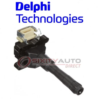 Delphi Ignition Coil for 1993-1995 BMW 740i 4.0L V8 Wire Boot Spark Plug  am Foto 1 de 4