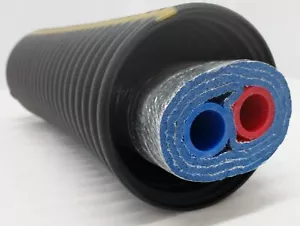 100 Feet of Commercial Grade EZ Lay Triple Wrap Insulated 1" NB Pex Tubing - Picture 1 of 3