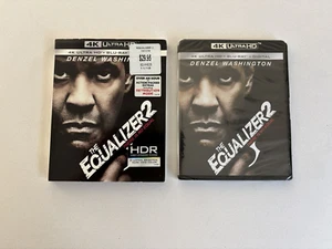 The Equalizer 2 4K UHD + Blu-ray + Digital with Slipcover - Brand New Sealed - Picture 1 of 11